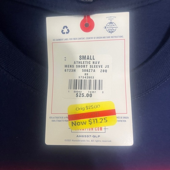 NWT Champion Tee - Picture 2 of 3